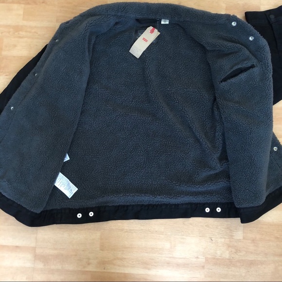 Levi’s Type 3 Sherpa Jacket - Picture 4 of 7